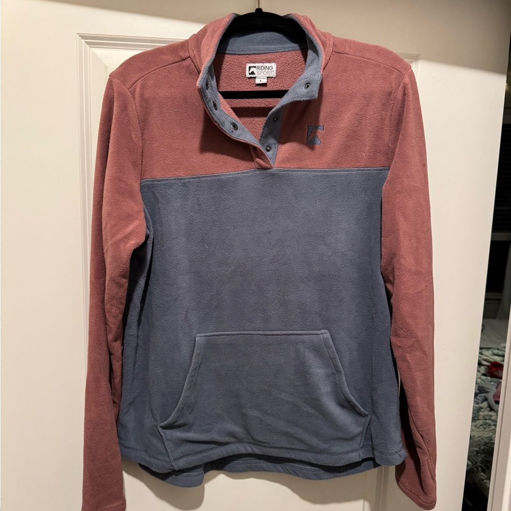 Riding Sport horseback riding fleece pullover